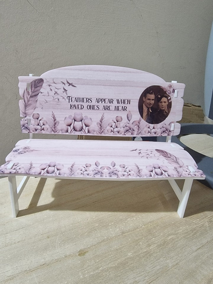 Memorial Photo Benches
