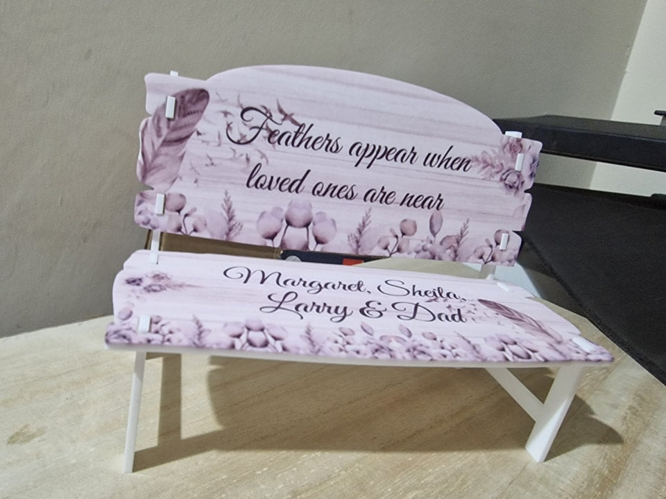 Memorial Photo Benches