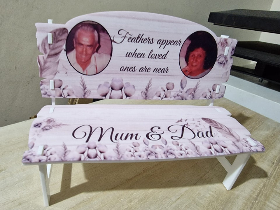 Memorial Photo Benches